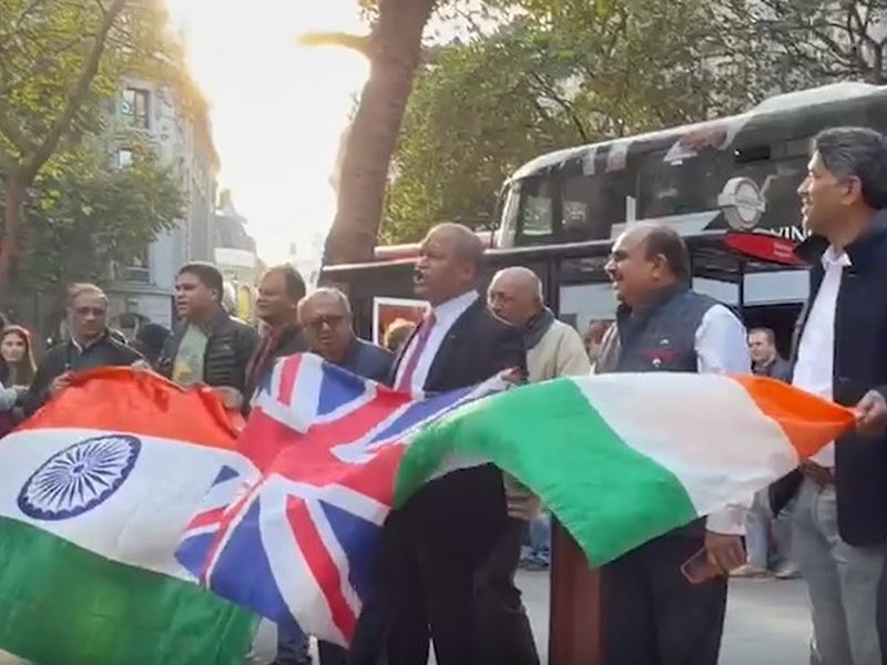 Indian diaspora rallies in London in support of PM Modi amid 'anti-India' demonstrations