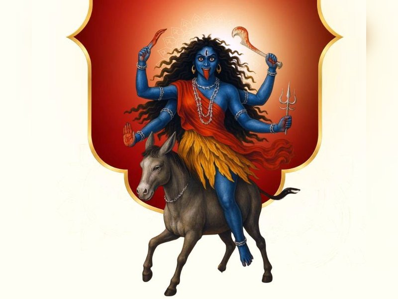 नवरात्र का सातवां दिन आज, मां कालरात्रि की पूजा-अर्चना से दूर होते हैं भय और बाधाएं
