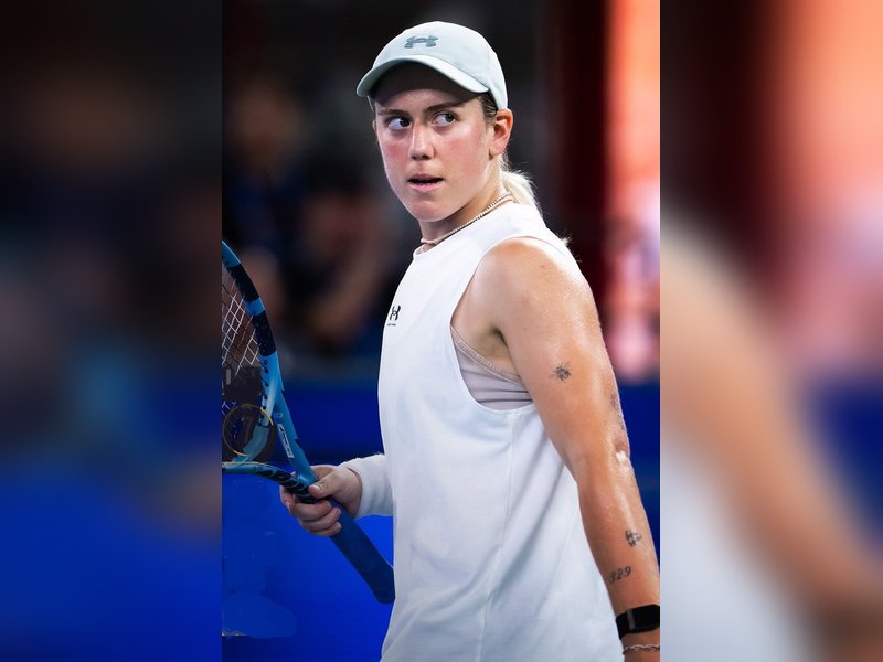 Sonay Kartal creates history after reaching Wuhan Open final in Wuhan on Saturday. Photo credit: WTA