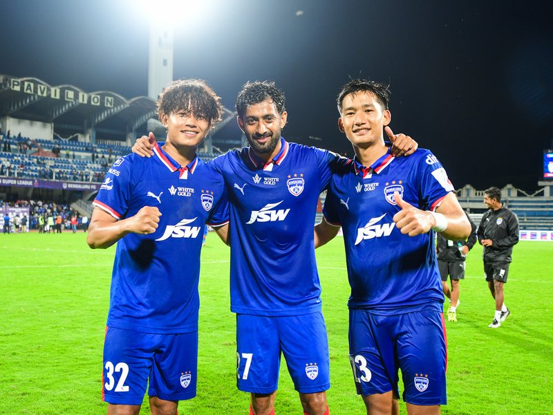 Bengaluru FC maintain winning start with 2-0 victory over Chennaiyin FC in the southern derby in the 2026/27 in the Indian Premier League (IPL) in Bengaluru on Saturday. Photo credit: Bengaluru FC/X