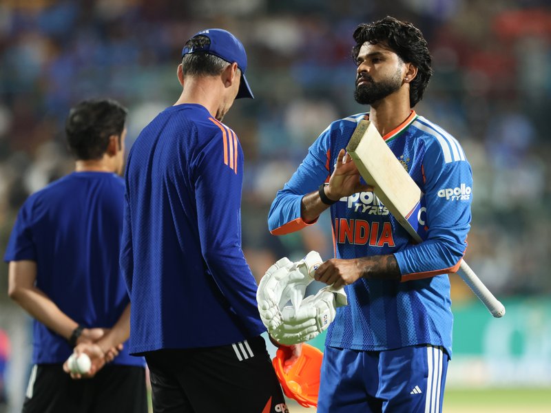 4th T20I: 'We fell a bit short in our bowling,' says Iyer after an 87-run loss