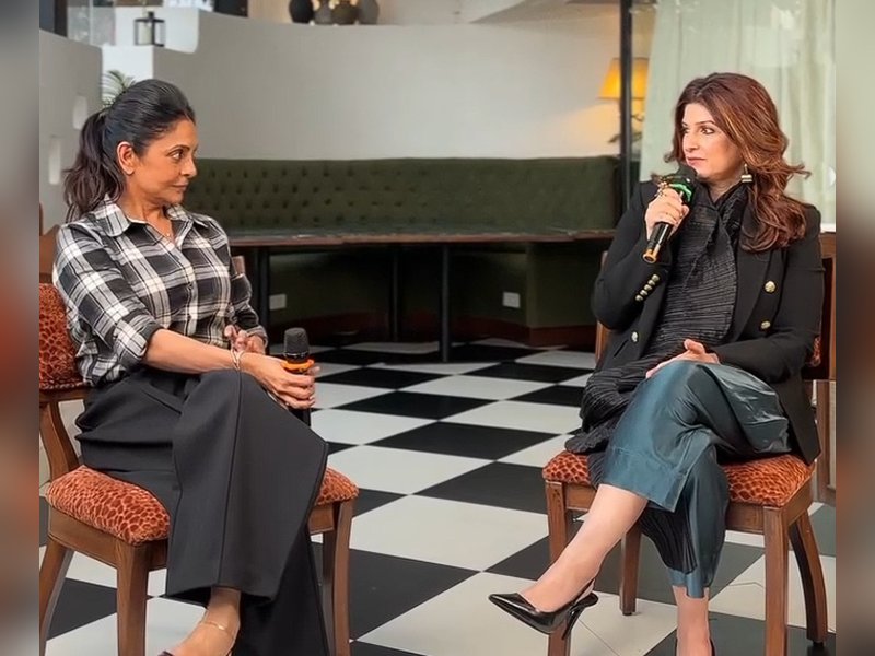 Twinkle Khanna calls herself a ‘lazy shopper’ as she puts together an outfit with old wardrobe pieces