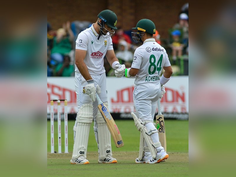 Boland strikes twice on return before rain brings early end to day one of second Test (Credit: X/Proteas Men)