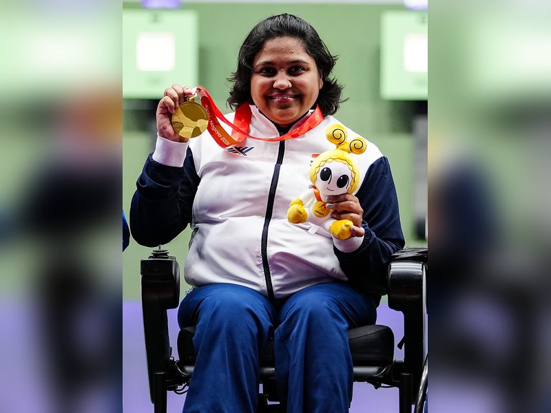 Asian Para Games: Mona Agarwal clinches second gold, breaks world record in 50m Rifle 3P SH1