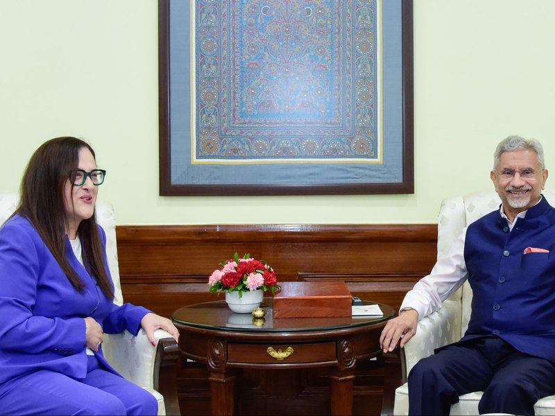 EAM Jaishankar meets outgoing Greek envoy Koutsomitopoulou, appreciates her contributions to ties 