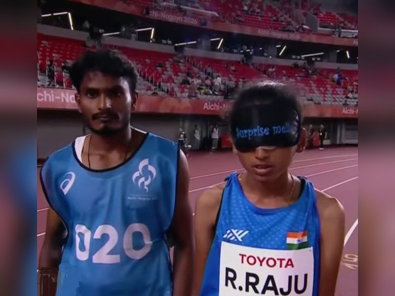 Rakshita Raju disqualified due to TR6.9 as Ravanni Valasanani promoted to bronze in Women's 1500m T11 in para-athletics competition in the Asian Para Games 2026 in Nagoya, Japan, on Monday. Photo credit: PCI