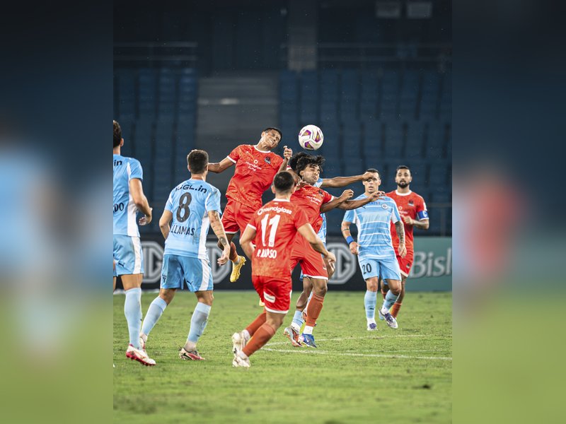 Gurkirat Singh's late strike saves a point for Punjab FC against Mumbai City FC  in their second Indian Super League (ISL) 2026-27 fixture at the Jawaharlal Nehru Stadium in New Delhi on Monday. Photo credit: Punjab FC