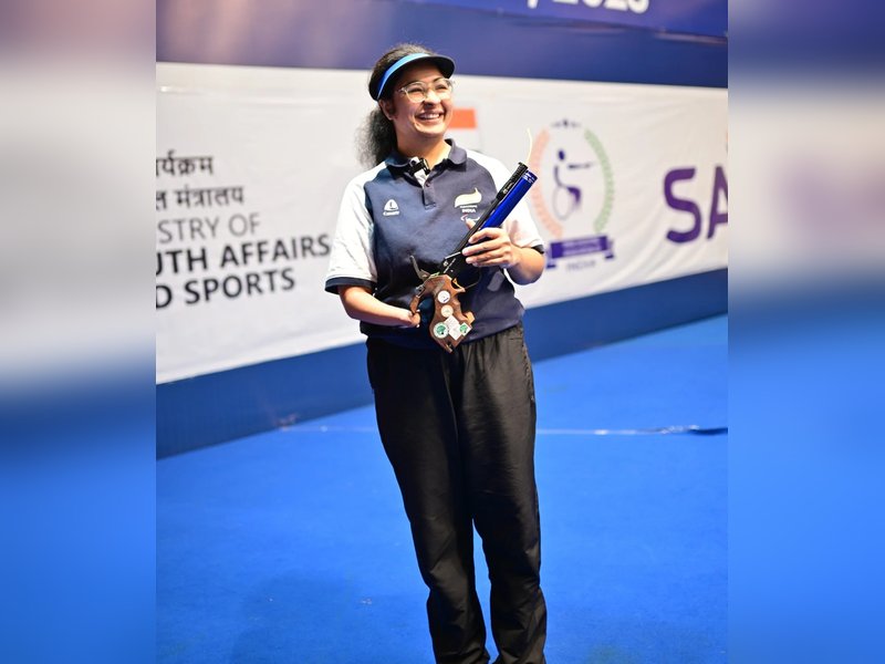 Shrishti Arora claims bronze in women’s 10m air pistol at Asian Para Games