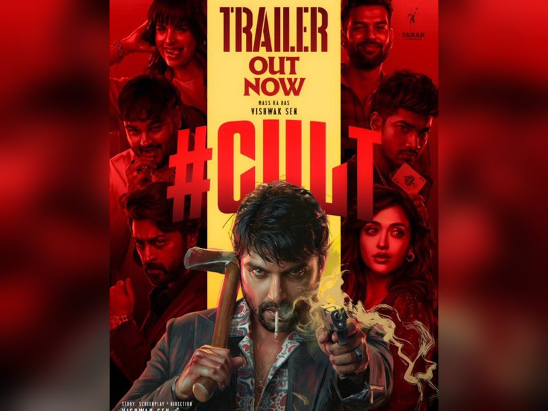 Vishwak Sen's slasher thriller Cult's shooting wrapped  (photo: Vishwak Sen/X)