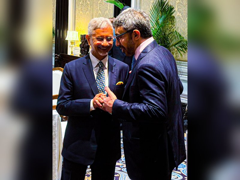 EAM Jaishankar, UAE counterpart discuss ways to enhance comprehensive strategic and economic partnership 