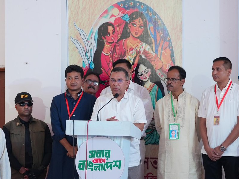 Country belongs to all, says Bangladesh PM Tarique Rahman during Durga Puja celebrations