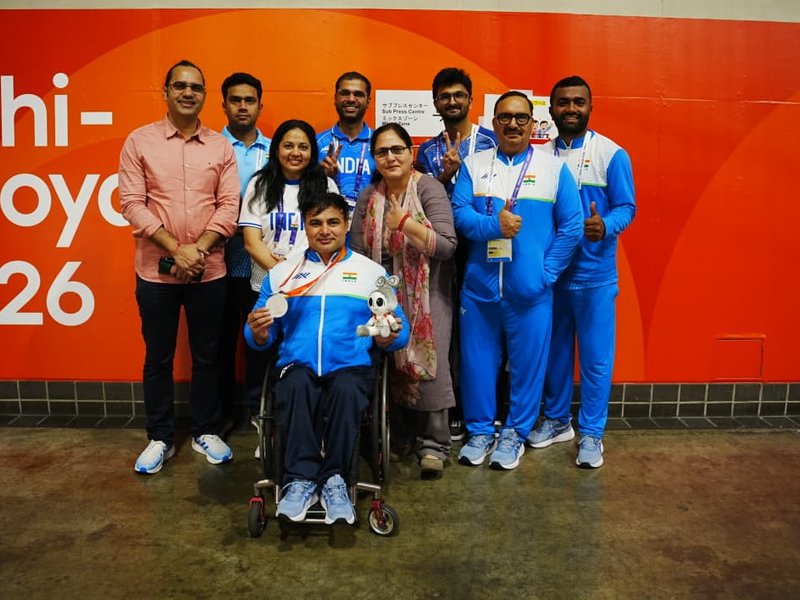 President Droupadi Murmu hails Pranav Soorma's record-breaking gold, congratulates other medallists at the Asian Para Games 2026 in Aichi-Nagoya on Tuesday. Photo credit: PCI