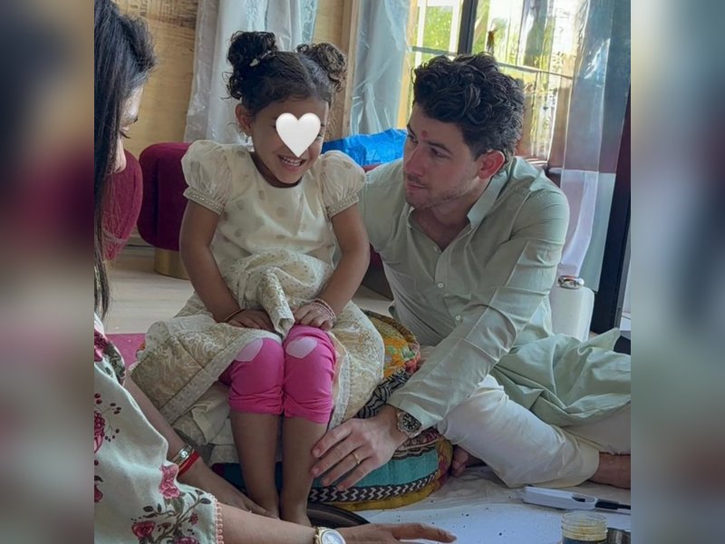 Priyanka Chopra, Nick Jonas perform Kanya Pujan of daughter Malti Marie on Dussehra