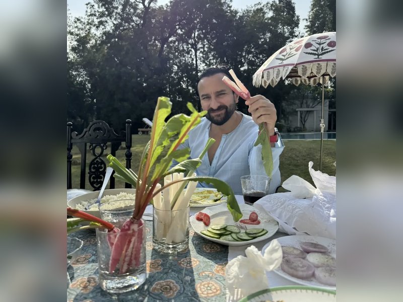 Saif Ali Khan gives a glimpse of his foodie moments from ‘farm-to-table’ life