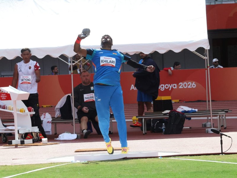 Asian Para Games: India sweep podium in men’s shot put F46 as Sachin Khilari sets Games record