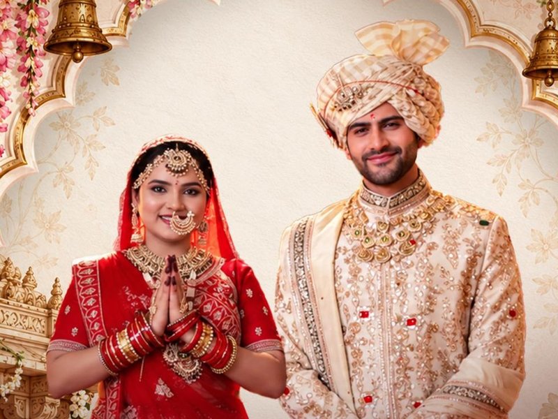 ‘Vasudha’ stars Priya Thakur, Abhishek Sharrma talk about grand wedding track, heavy bridal lehengas and long shooting hours