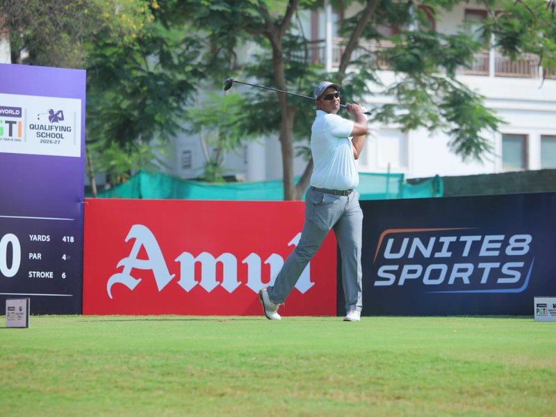 Aditya Bhandarkar takes a two-shot lead in round two of final qualifying stage (Credit: PGTI)