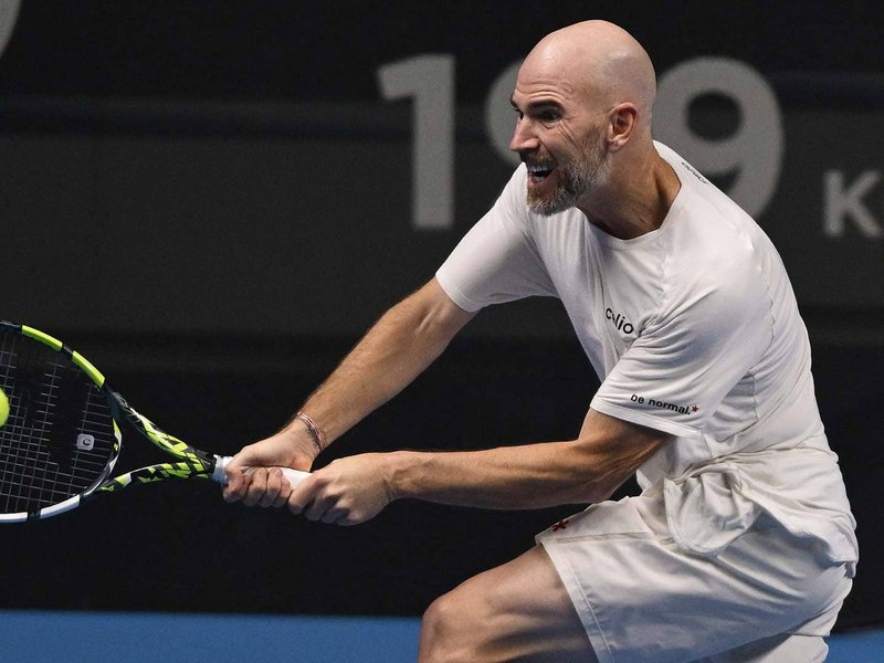 Adrian Mannarino upsets Andrey Rublev; Stefanos Tsitsipas ends Mikhail Kukushkin's career in the Almaty Open ATP 250 event in Almaty, Kazakhstan, on Wednesday. Photo credit: ATP