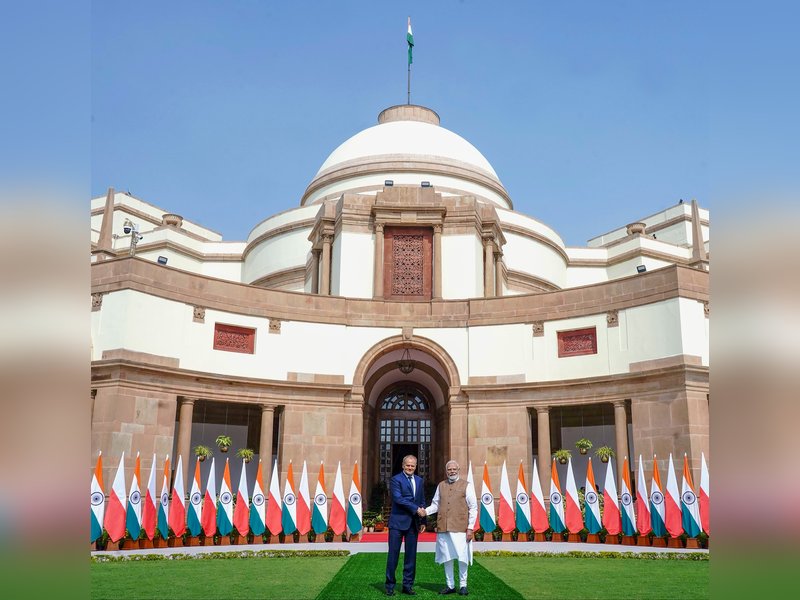 PM Modi and Donald Tusk