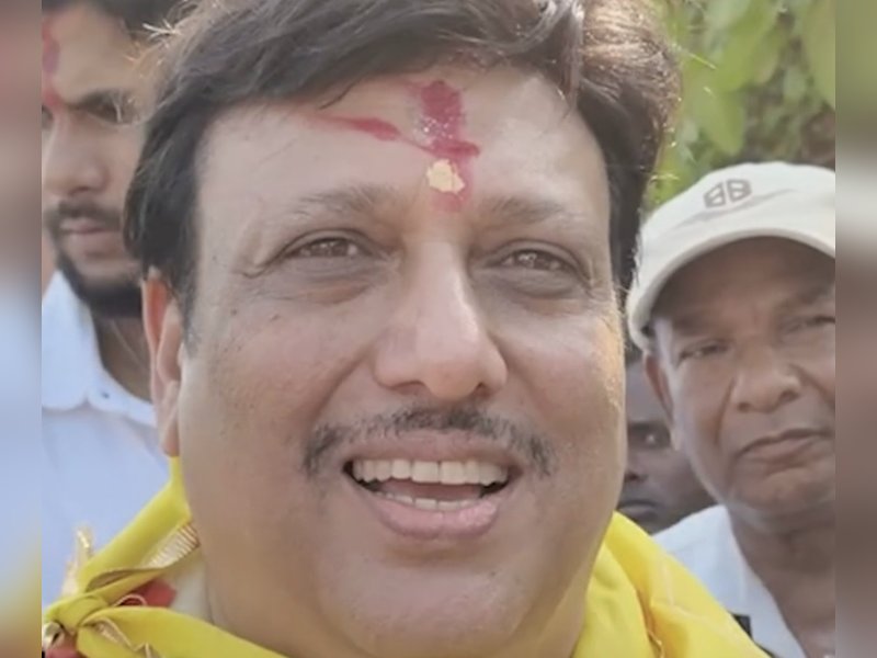Govinda celebrates Dussehra at Jagannath Temple, offers prayers for his children