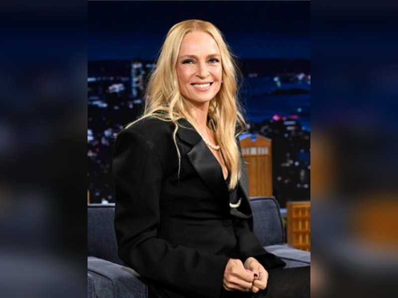 Uma Thurman recalls her first brush with the law at age three involving red high heels 