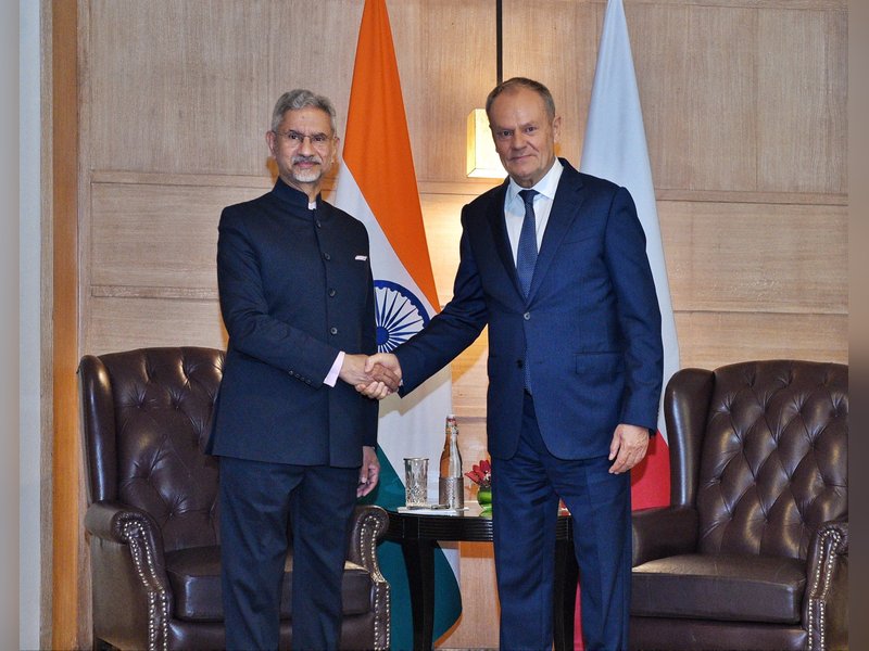 EAM Jaishankar meets Polish PM Donald Tusk, discusses bilateral cooperation
