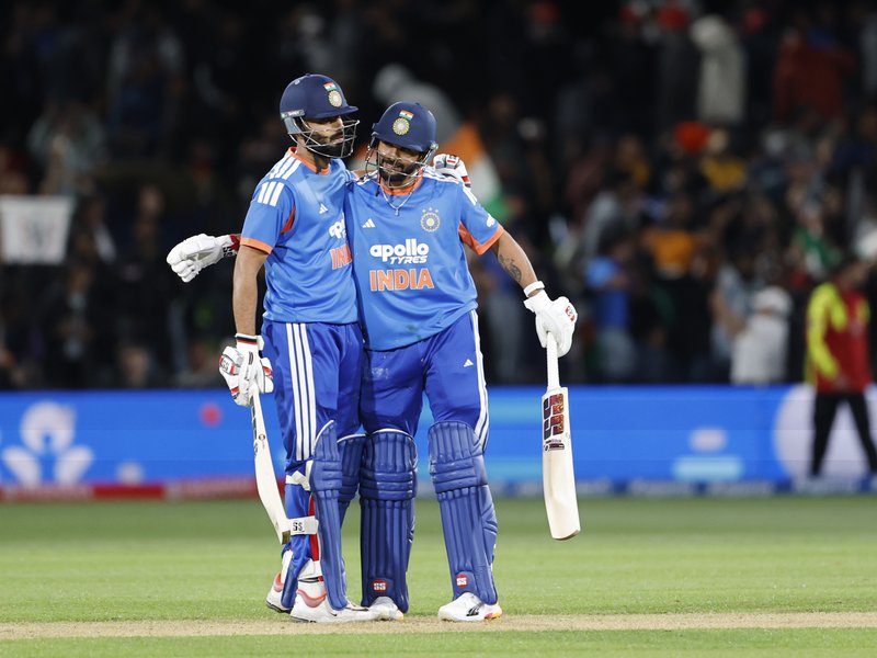 Openers set it up, Naman Dhir's calm finish magnificent, says captain Shreyas Iyer after India's record chase against New Zealand in the first T20I at Christchurch on Thursday. Photo credit: BCCI
