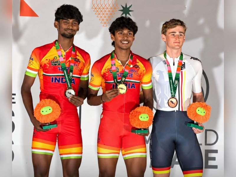 'So proud when the national anthem was played':, says Anirudhan Vinod after winning two medals at World Skate Games 2026 in Paraguay's capital, Asuncion. Photo credit: 