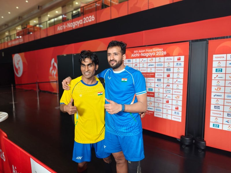 Asian Para Games: Naveen, Nitesh win gold; Nithya, Thulasi bag silver in para badminton