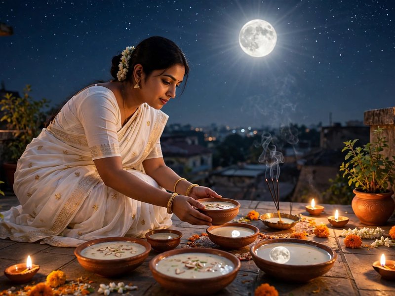 शरद पूर्णिमा की रात को खीर बनाकर क्यों खुले आसमान के नीचे रखा जाता है, क्या है धार्मिक मान्यता?