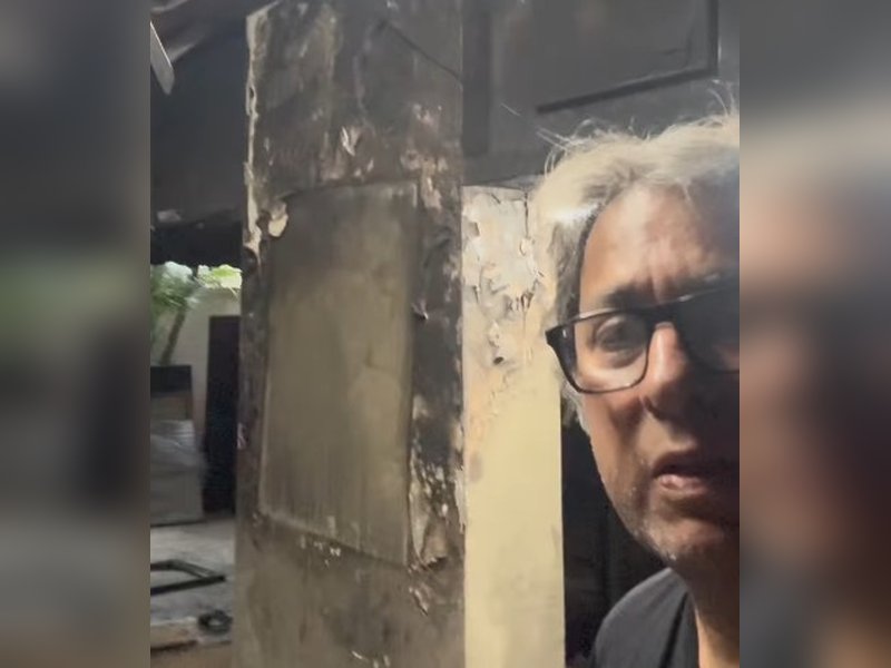 Talat Aziz shares glimpse of fire-ravaged home, says ‘no amount of money can replace memories’ 