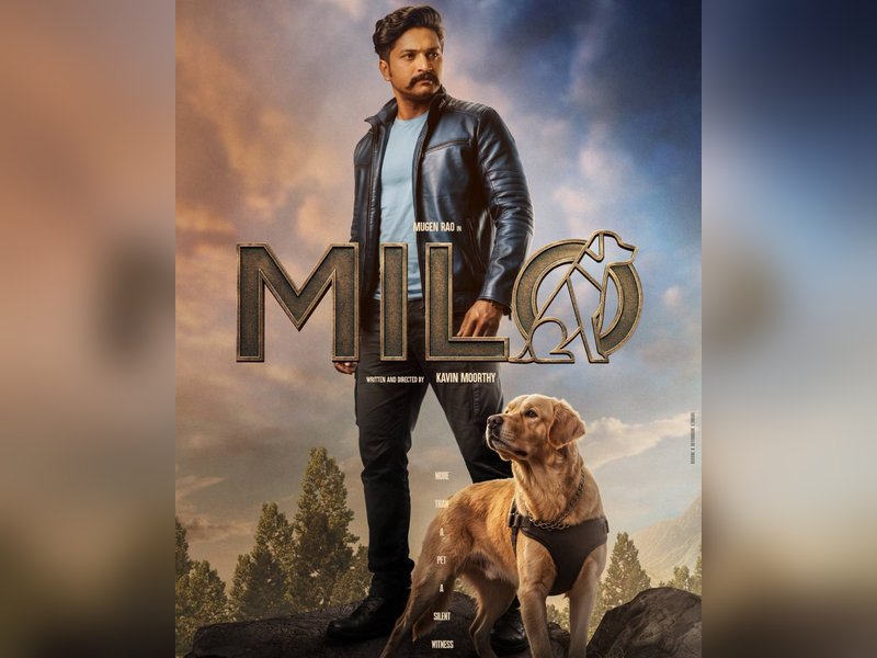 Mugen Rao's upcoming Tamil film titled 'Milo'; Title poster released! (Photo: Mugen Rao/X)