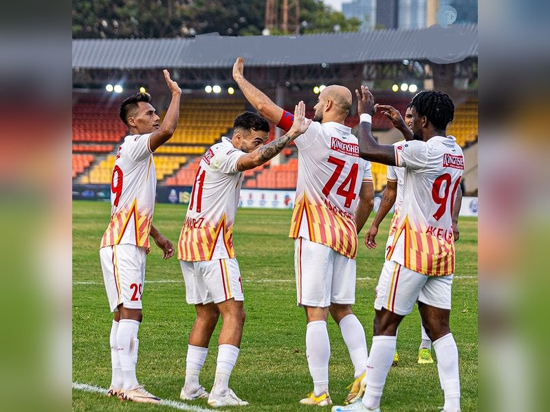 Aké Loba, Dani Ramírez on song as East Bengal FC thrash Inter Kashi 5-1 in the Indian Super League (ISL) 2026/27 at the Shree Shiv Chhatrapati Sports Complex in Pune on Friday. Photo credit: 