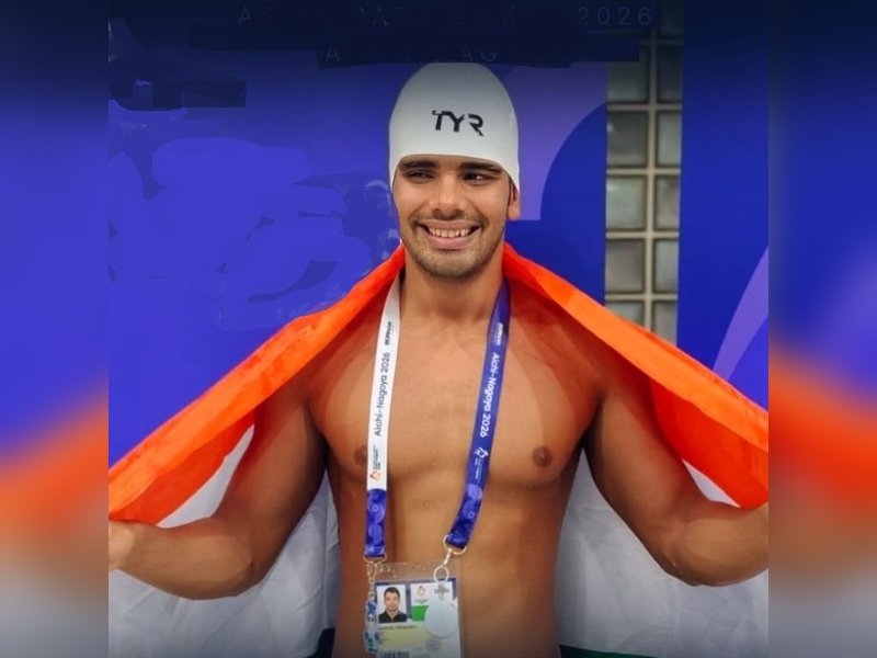I had to focus on what was next’, says Himanshu Nandal on his hat-trick of bronze medals in the Asian Para Games in Nagoya in Japan on Friday. Photo credit: SAI Media