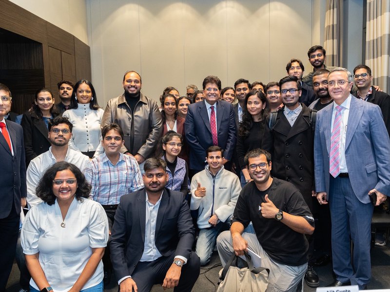 Piyush Goyal interacts with Indian researchers, students in Berlin, assures support for innovation 