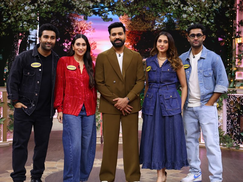 Karisma Kapoor makes Rohit Sharma dance to ‘Le Gayi Le Gayi’, latter says his ‘day is made’