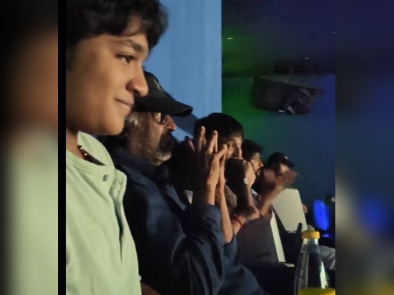 Rajinikanth watches film with fans for the first time in 40 years; silently slips in to enjoy 'Jailer 2' with fans (Photo:Sun Pictures/X)