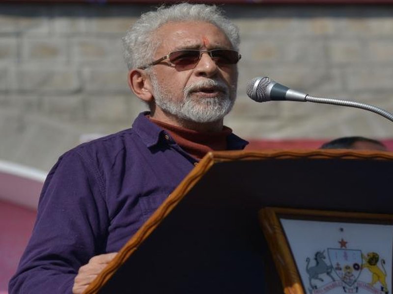 Naseeruddin Shah backs SRFTI students’ protest: BJP trying to frighten future filmmakers