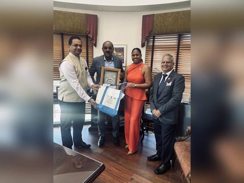 Indian envoy calls on Antigua and Barbuda PM, discusses ways to enrich bilateral ties