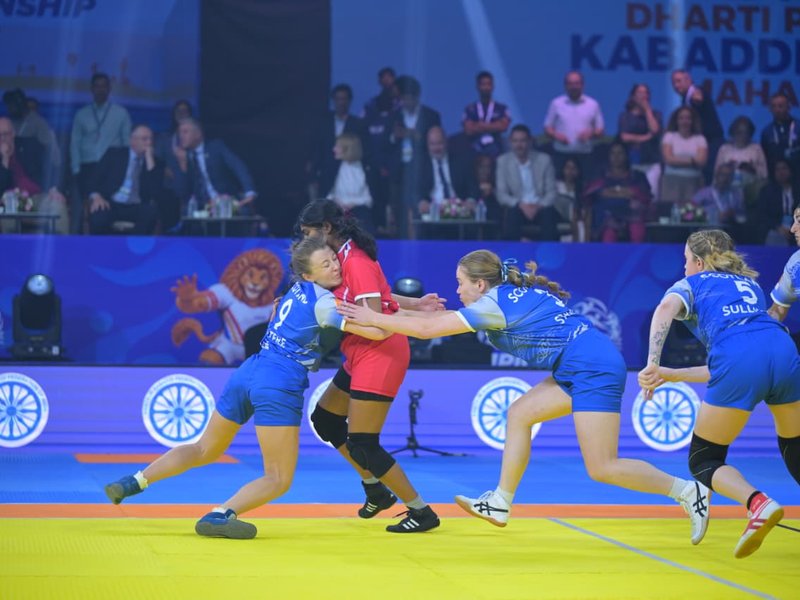 Bangladesh, Sri Lanka and Singapore register dominant wins on Day 2 of the Commonwealth Kabaddi Championship at the Veer Savarkar Sports Complex in Ahmedabad on Saturday. Photo credit: Commonwealth Kabaddi Championship