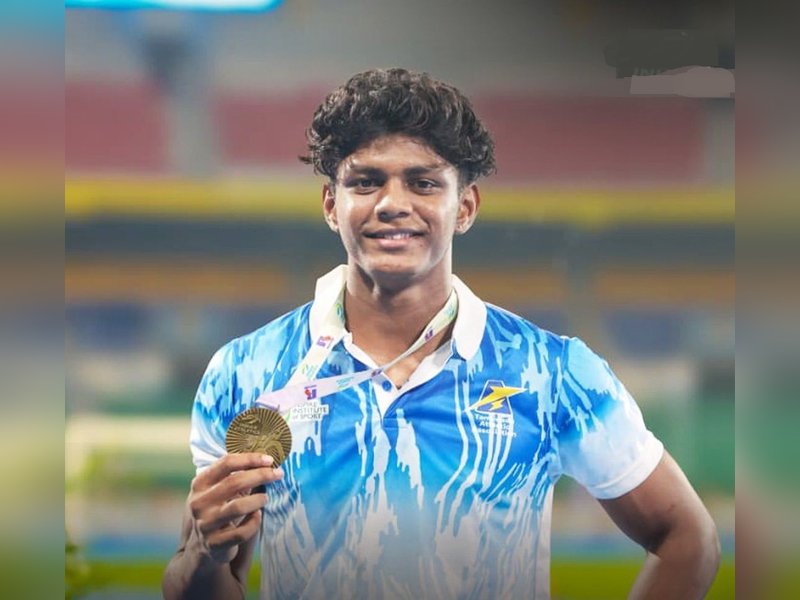 Four track and field records improved at the 41st National Junior Athletics Championships 2026 at the Jawaharlal Nehru Stadium in Chennai on Saturday. Photo credit: AFI