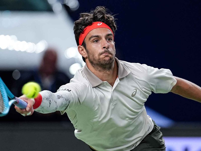 Lorenzo Musetti fights back to shock Flavio Cobolli, sets up final clash with Taylor Fritz in the Grand Prix Auvergne-Rhone-Alpes Lyon on Saturday. Photo credit: ATP