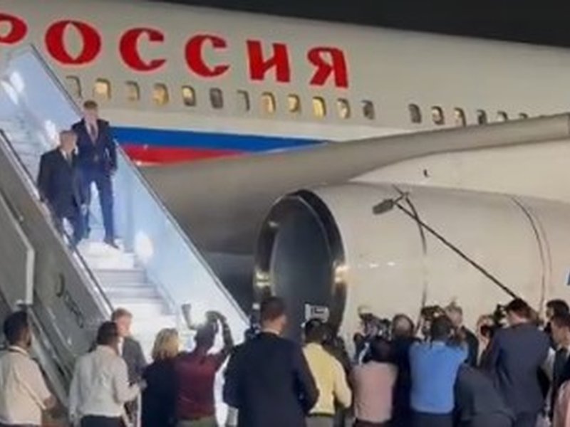 Russian State Duma Speaker arrives in New Delhi for 12th BRICS Parliamentary Forum