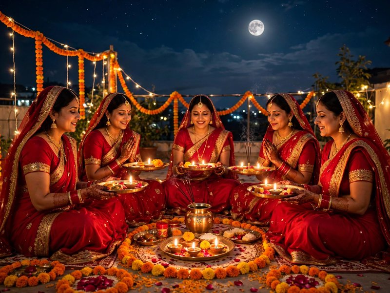करवा चौथ पर विवाहित स्त्रियां चंद्रमा की ही पूजा क्यों करती हैं, क्या है इसकी पौराणिक मान्यता