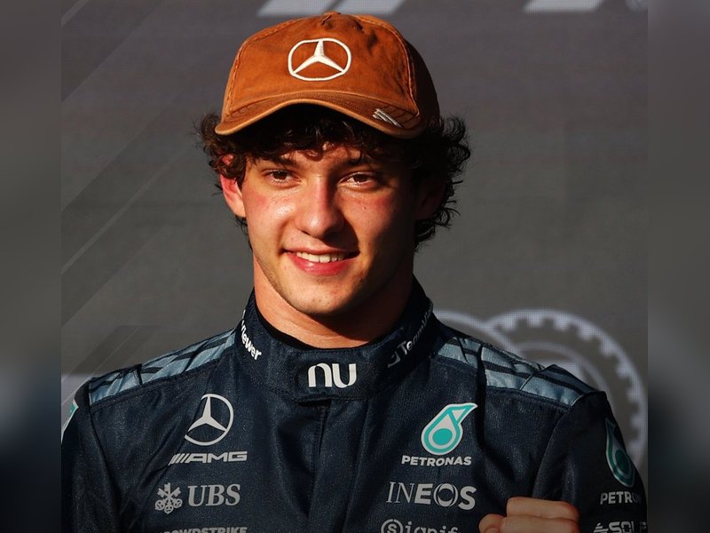 Antonelli secures pole position in qualifying at United States GP 