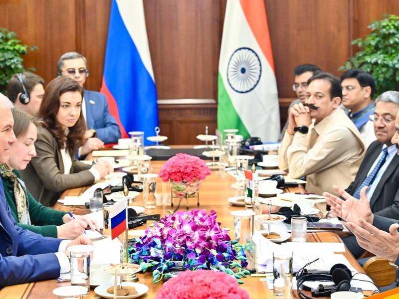 LS Speaker Birla, Russian State Duma Speaker Volodin discuss expanding parliamentary cooperation 