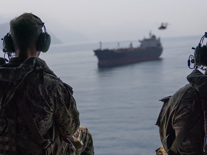 CENTCOM commander visits Strait of Hormuz, says transit routes ‘free and clear’ of Iranian mines