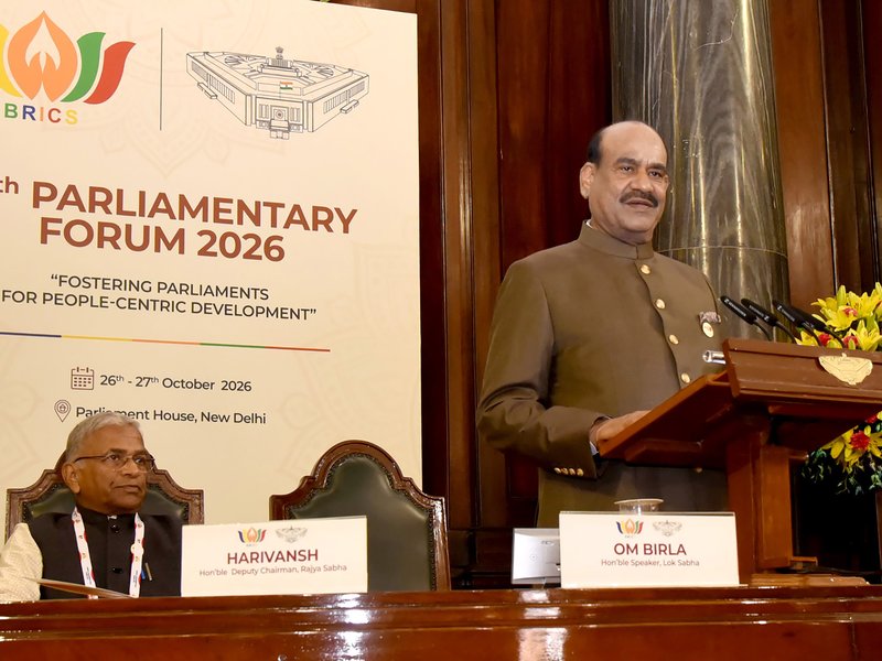 Development must not come at cost of ecological balance: LS Speaker at BRICS meet