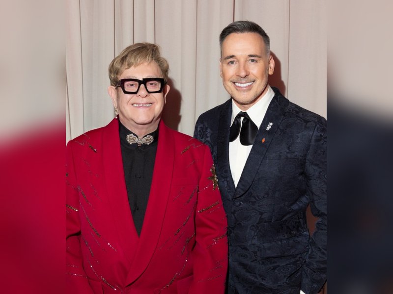 Elton John to wonderful husband David Furnish: I love you with all my heart