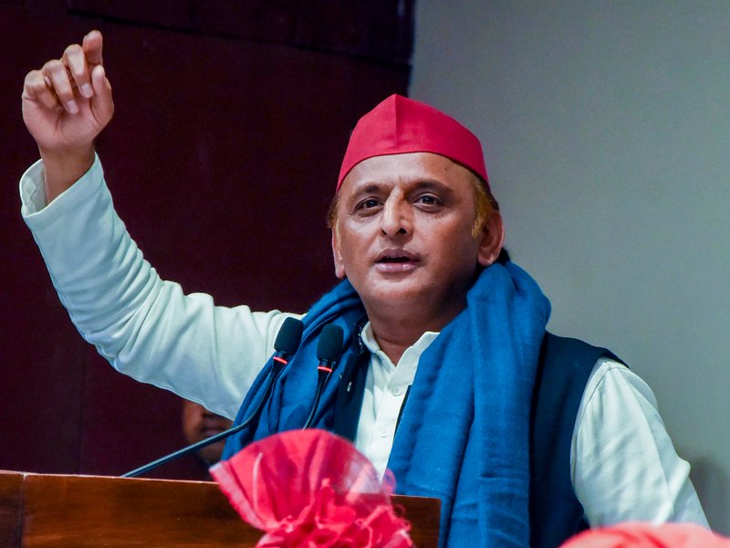 Akhilesh Yadav pitches for linking Aadhaar with voters' list, alleging irregularities in electoral rolls (Photo: IANS)